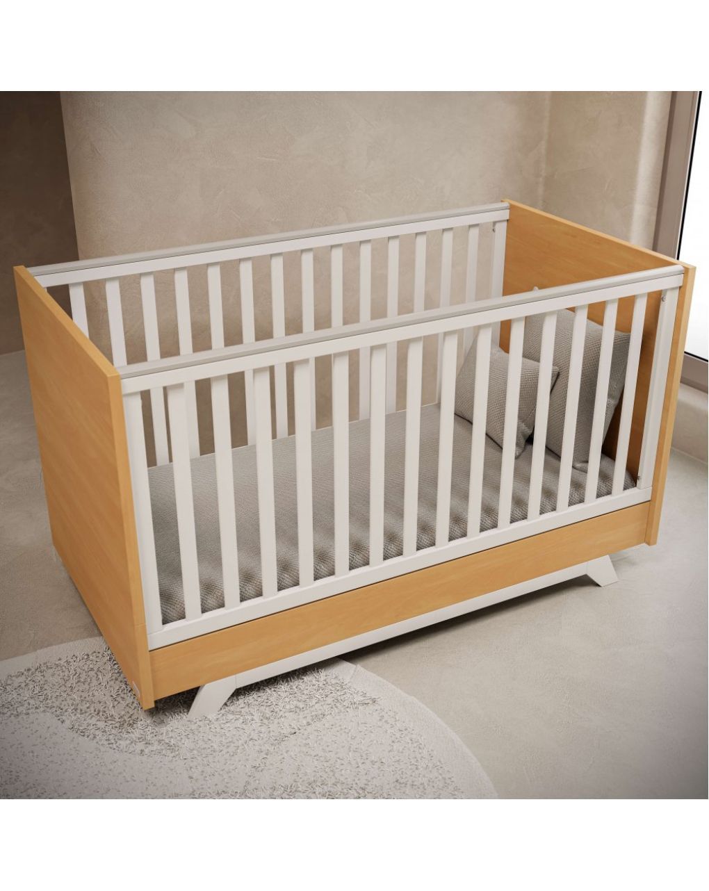 Casababy βρεφικό κρεβάτι μετατρεπόμενο σε προεφηβικό berlin 590293 - CASABABY