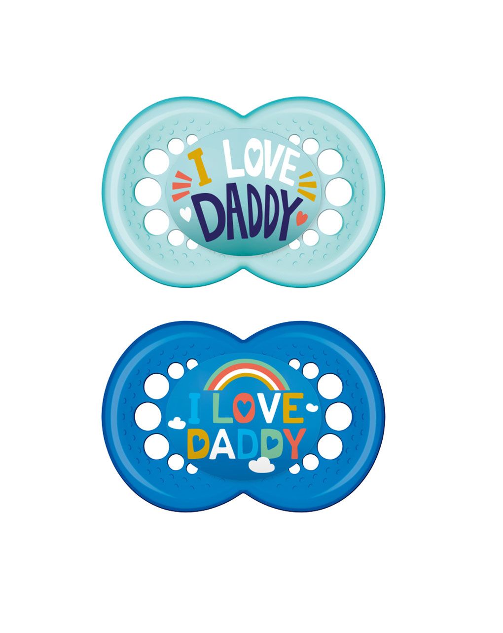 Mam πιπίλα i love daddy σιλικόνης boy 6-16 μηνών - Mam