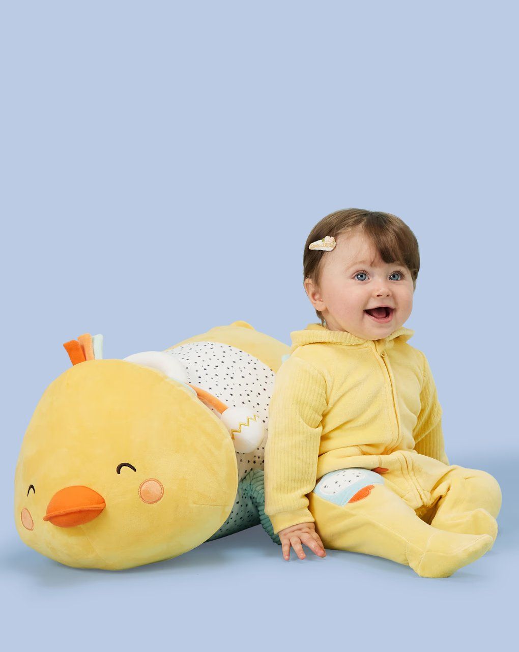 βρεφικό φορμάκι κίτρινο με παπάκι unisex - Prénatal