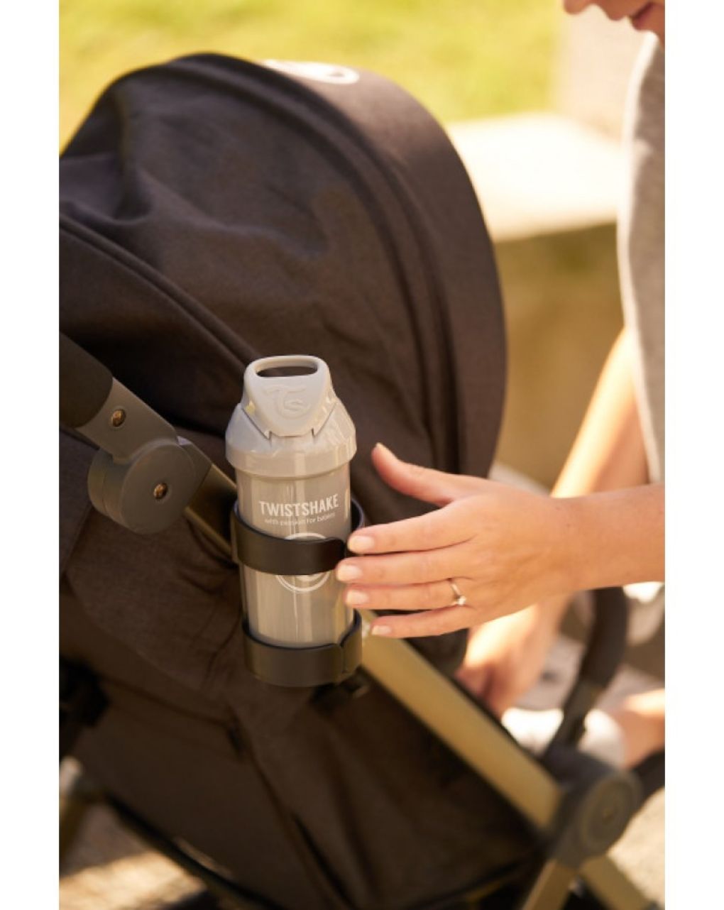 Twistshake - ποτηροθήκη καροτσιού tour μαύρο 32-08-78478 - Twistshake