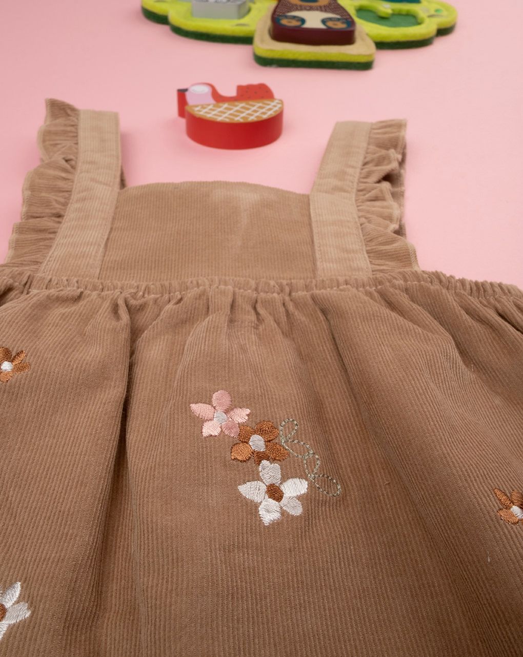 βρεφικό σετ μπλούζα και σαλοπέτα woodland για κορίτσι - Prénatal