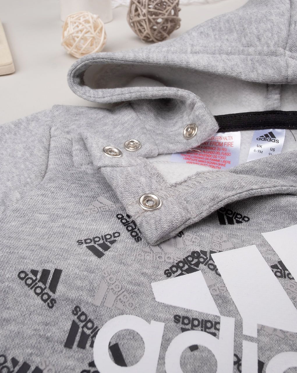 Adidas αθλητικό σετ φούτερ και φόρμα hu1555 για αγόρι - Adidas