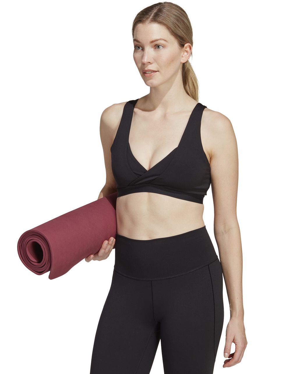 Adidas yoga essentials σουτιέν θηλασμού μαύρο ic8062 - Adidas