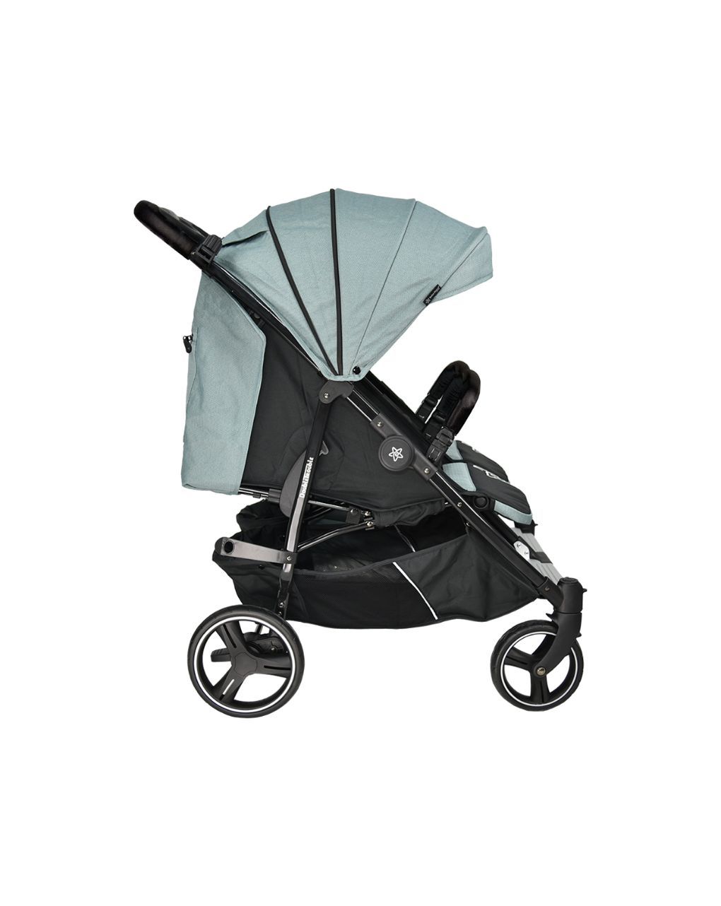 Bebe stars καρότσι διδύμων double trouble petrol 7901-184 - Bebe Stars