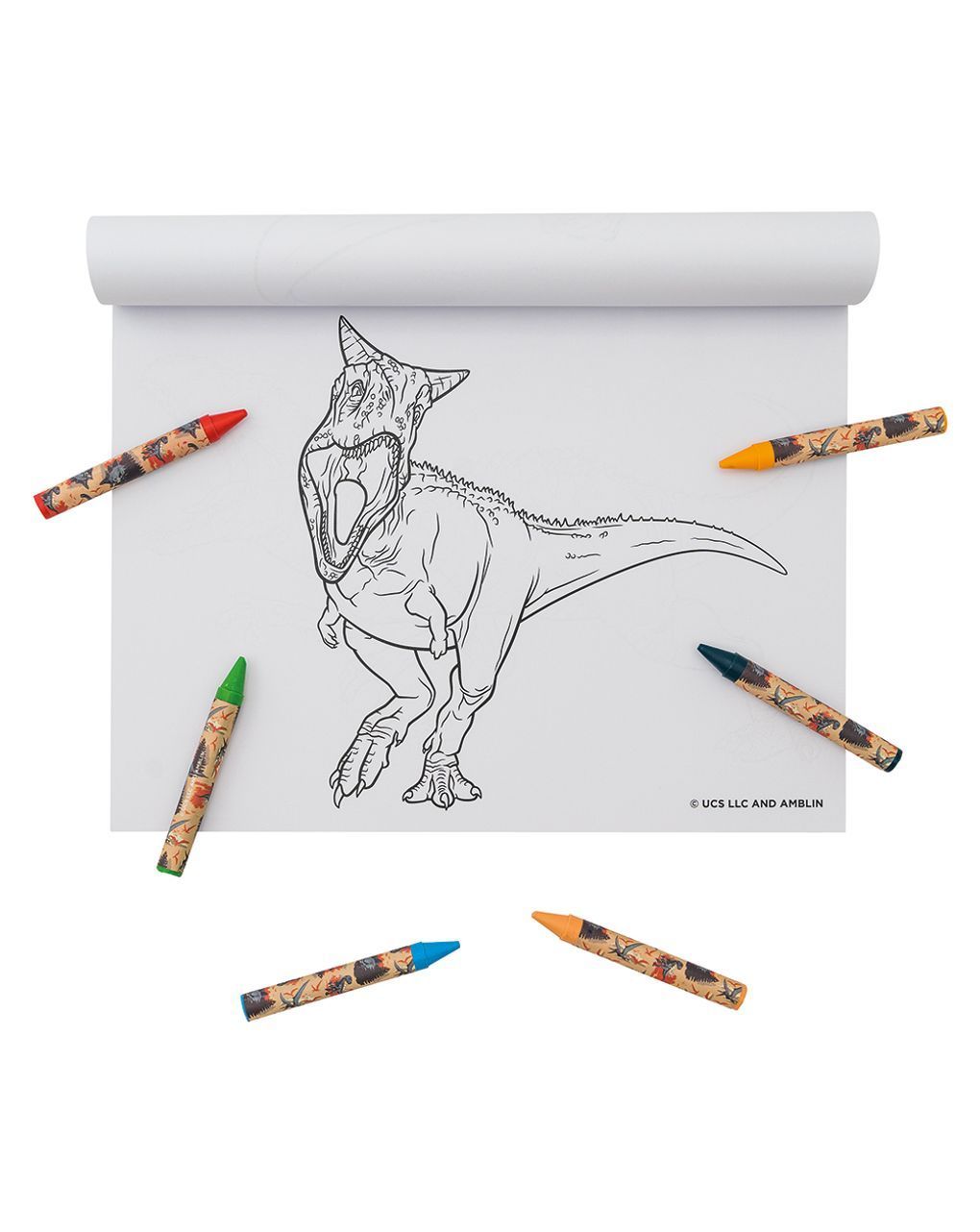 As company σετ ζωγραφικής διάφανη τσάντα jurassic world για 3+ χρονών 1023-68004 - AS Company