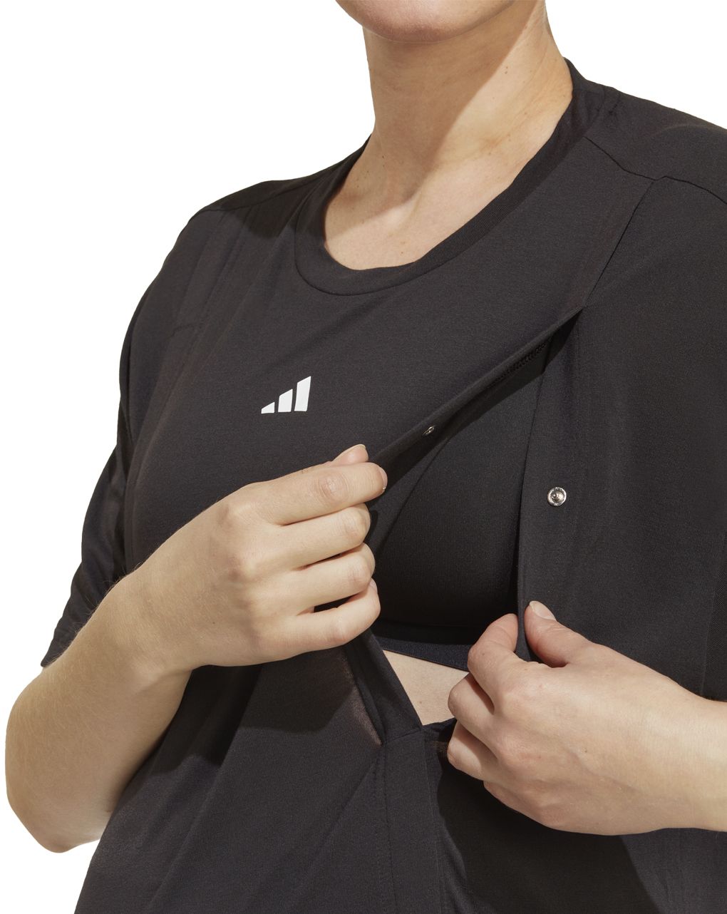 Adidas premaman aeroready training essentials t-shirt θηλασμού ic2325 - Adidas