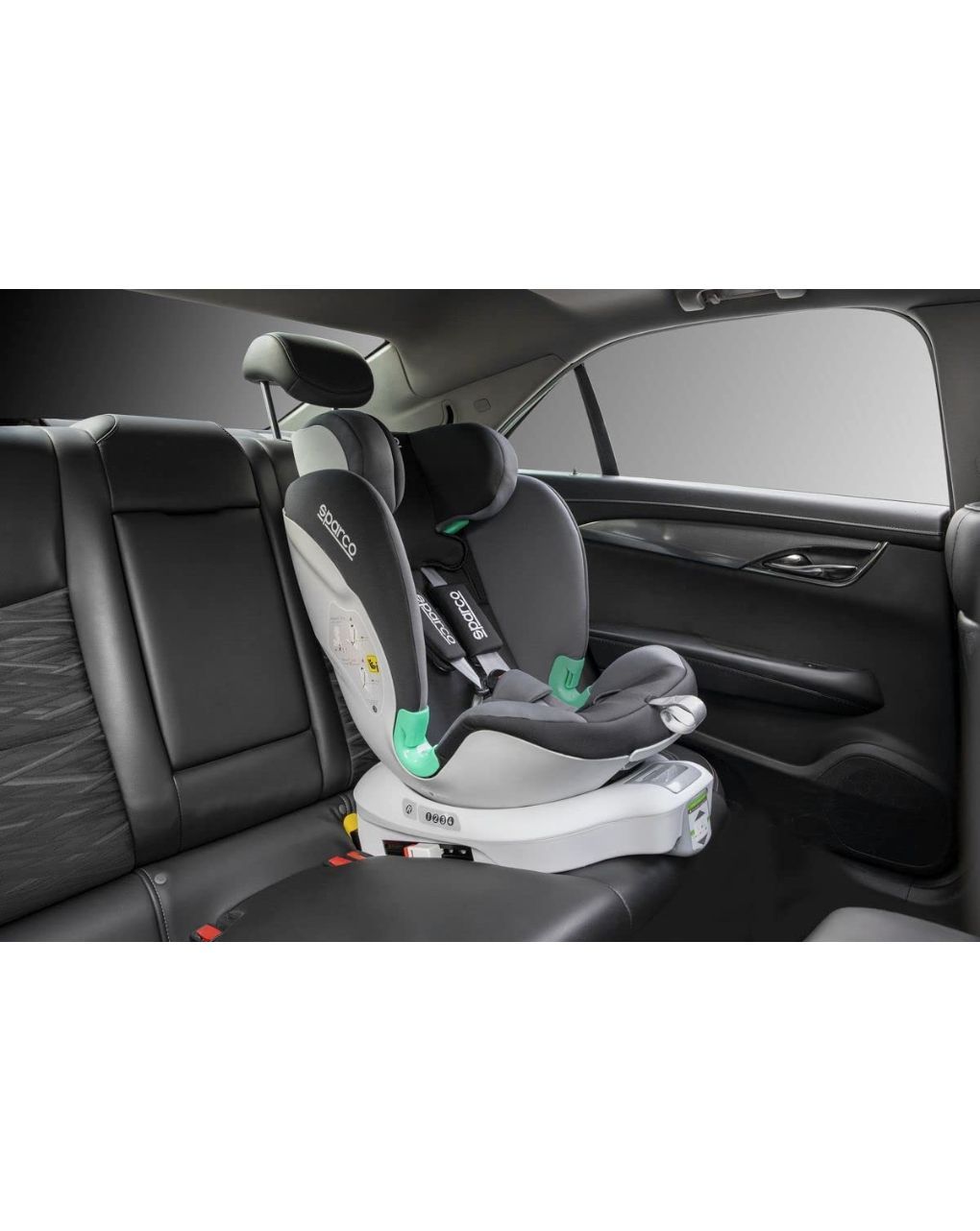 Sparco κάθισμα αυτοκινήτου i-size & top tether (40-135cm) black/red sk6000ird - SPARCO