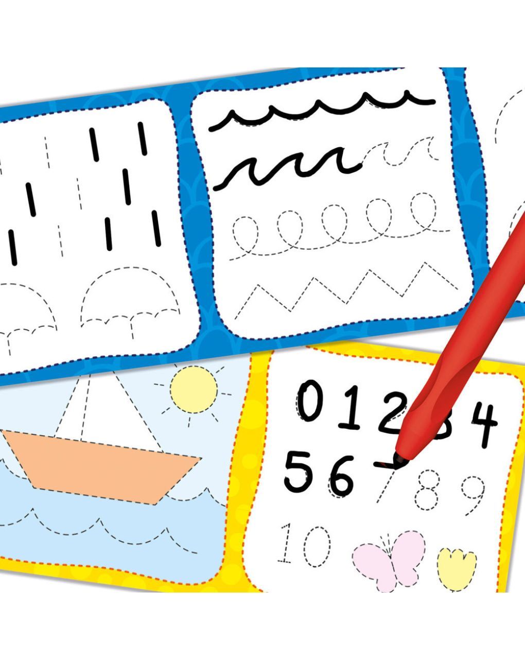 Montessori montessori pen εργονομικός μαρκαδόρος 12 τμχ 11.97197 - Lisciani