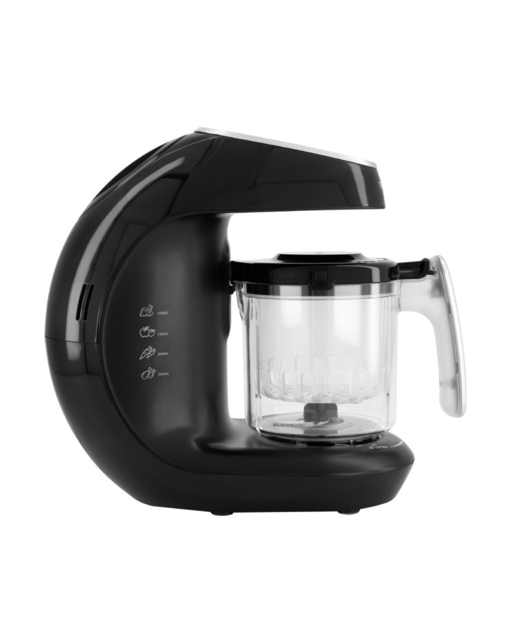 Twistshake ατμομάγειρας - παρασκευαστής βρεφικής τροφής 6 σε 1 black v2 32-08-78660 - Twistshake