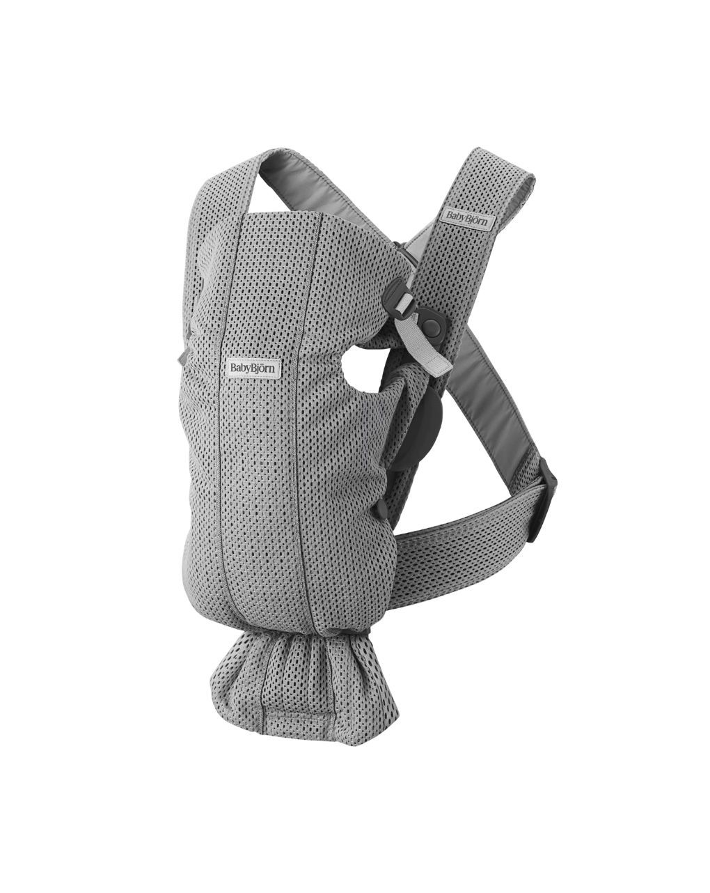 Babybjörn μάρσιπος mini 3d mesh grey 021018