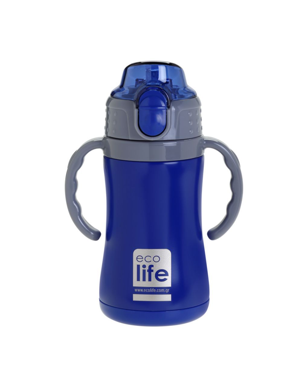 Ecolife ανοξείδωτο παγούρι kids thermos navy blue 300ml 33-bo-2990