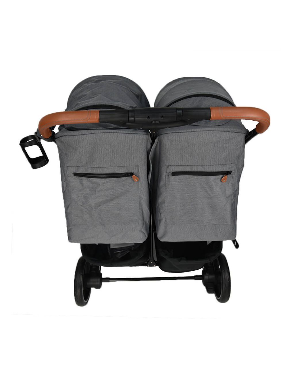 Bebe stars καρότσι διδύμων double trouble grey - Bebe Stars