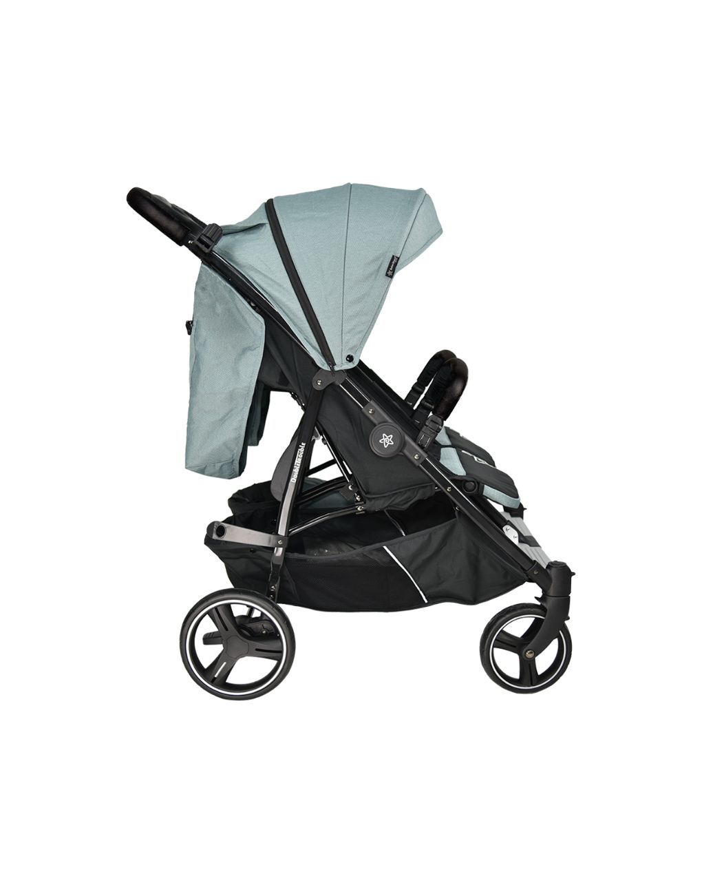 Bebe stars καρότσι διδύμων double trouble petrol 7901-184 - Bebe Stars