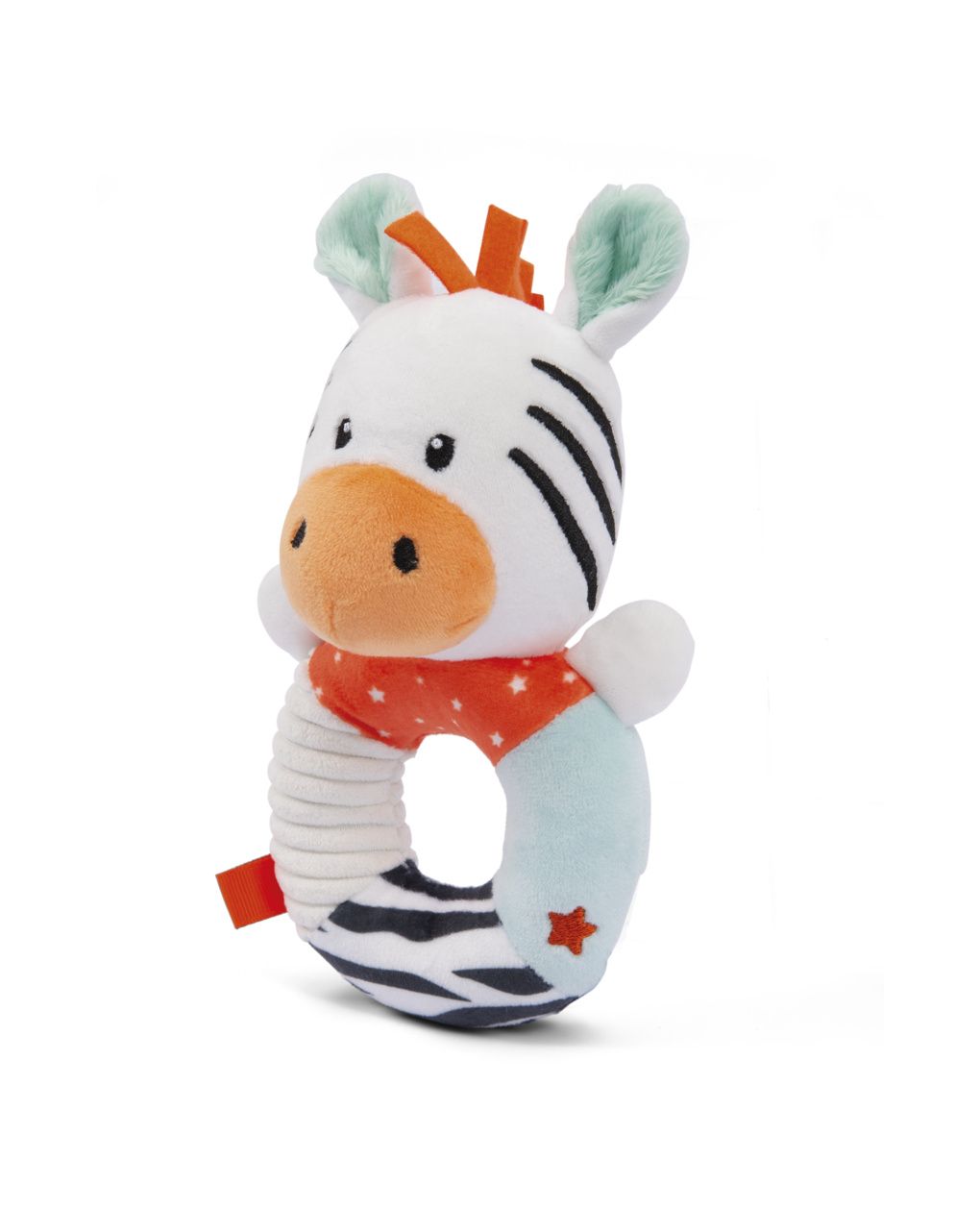 Babysmile κουδουνίστρα με τη zaki τη ζέβρα