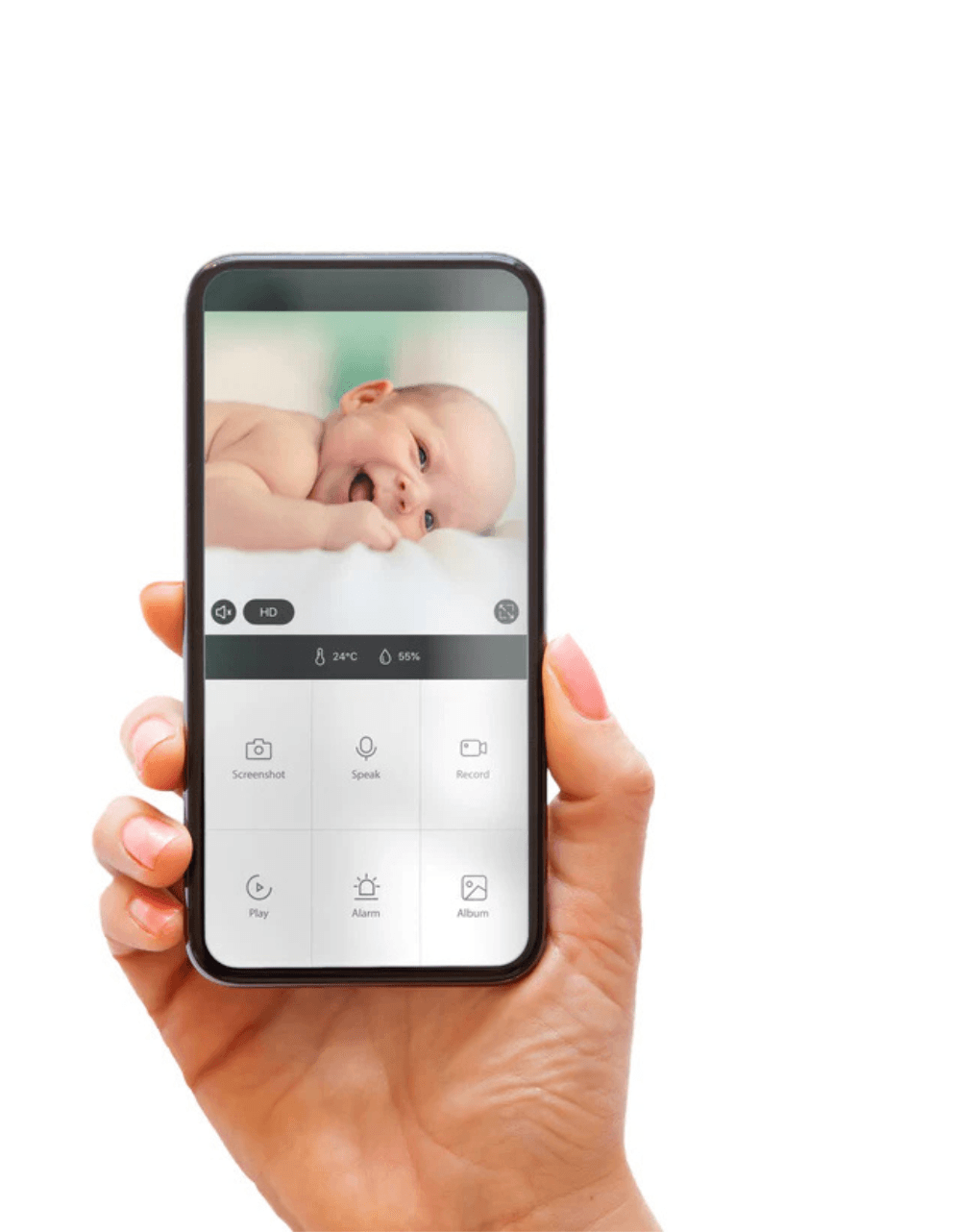 Alecto ενδοεπικοινωνία με wi-fi smartbaby10 - Alecto