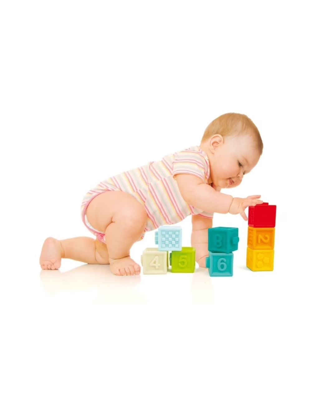 Baby smile μαλακά παιχνίδια μπάνιου 20τμχ prg00639 - Baby Smile