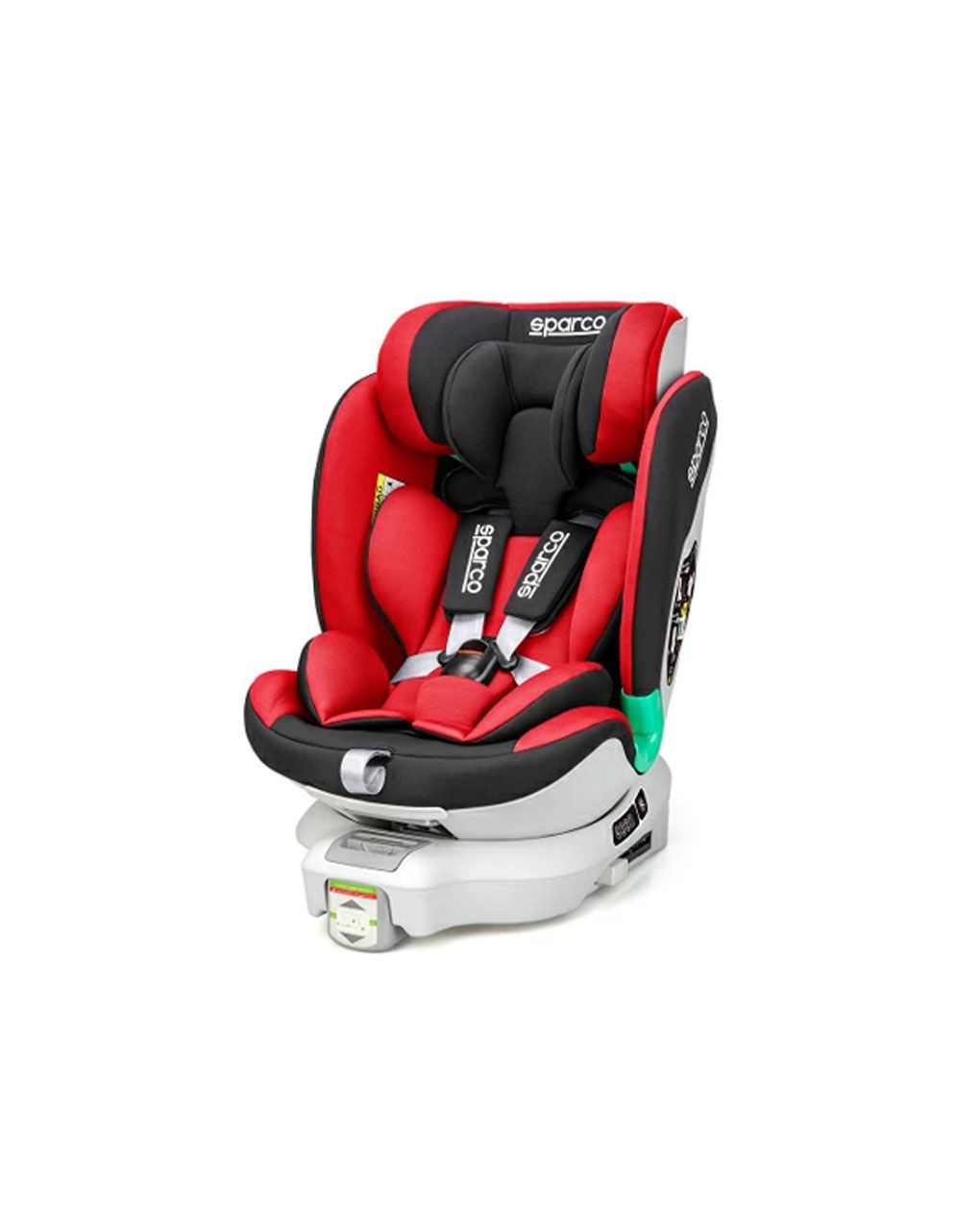 Sparco κάθισμα αυτοκινήτου i-size & top tether (40-135cm) black/red sk6000ird - SPARCO