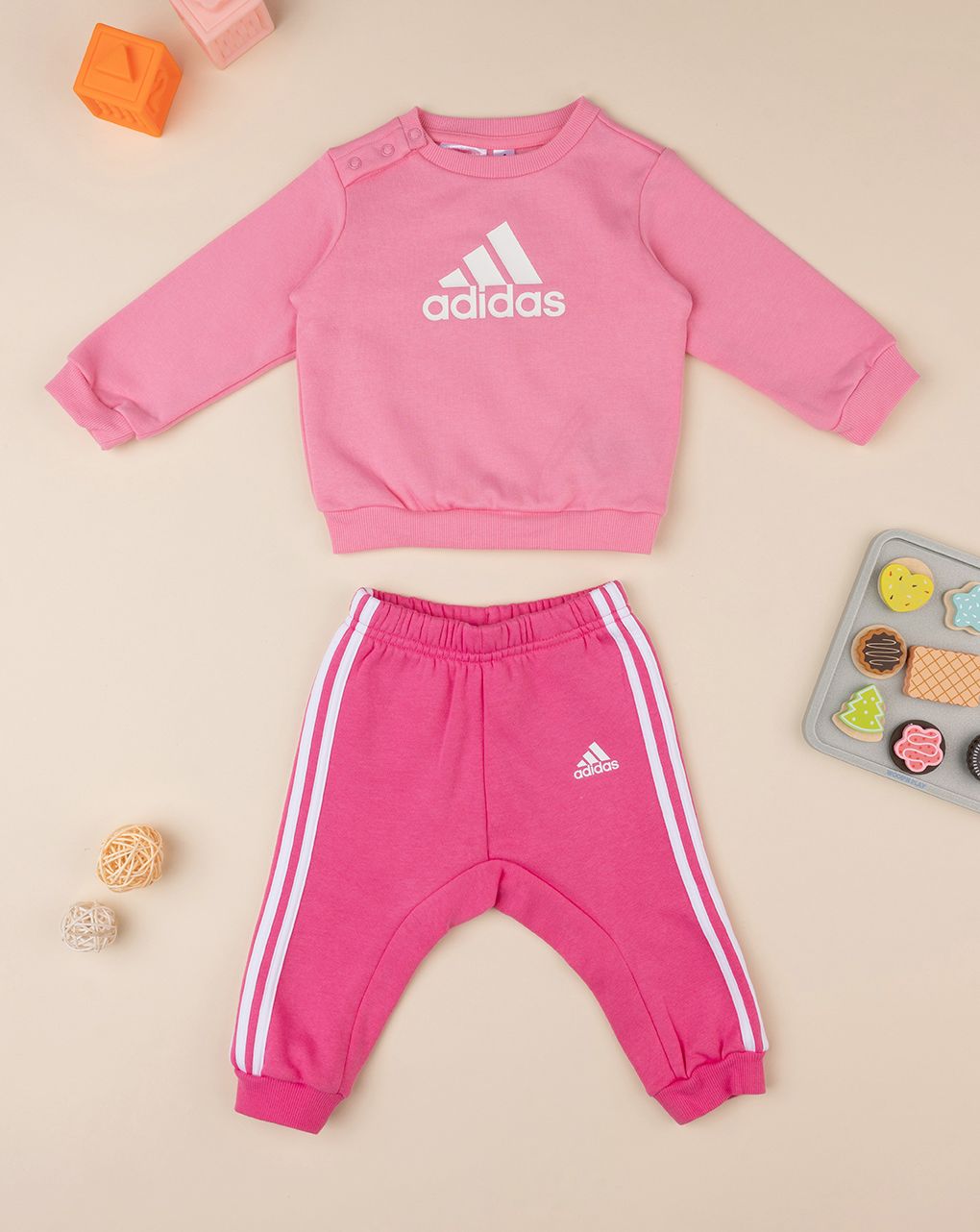 Adidas αθλητικό σετ φούτερ και φόρμα hm8941 για κορίτσι - Adidas