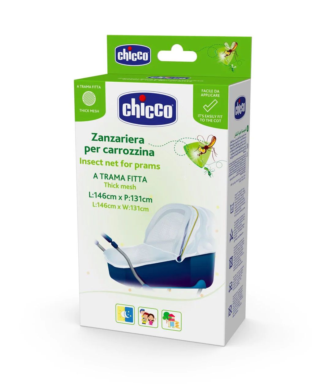 Chicco κουνουπιέρα insect net - Chicco