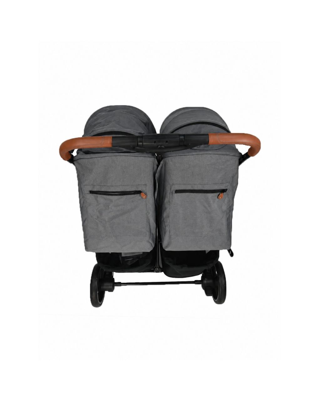 Bebe stars καρότσι διδύμων double trouble grey 7901-186 - Bebe Stars