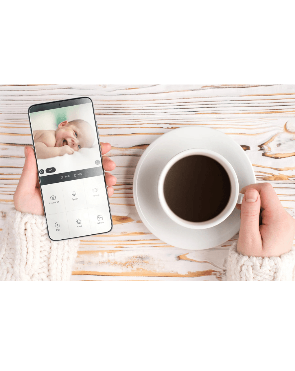 Alecto ενδοεπικοινωνία με wi-fi smartbaby10 - Alecto