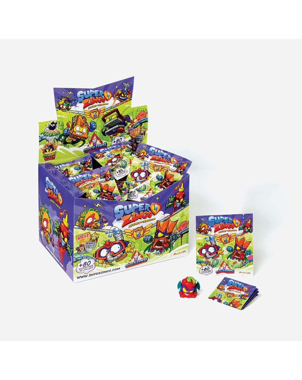Superzings μικροπλάσματα σειρά 5 φιγούρα μονή για 3+ χρονών 1013-61104 - SUPERZINGS
