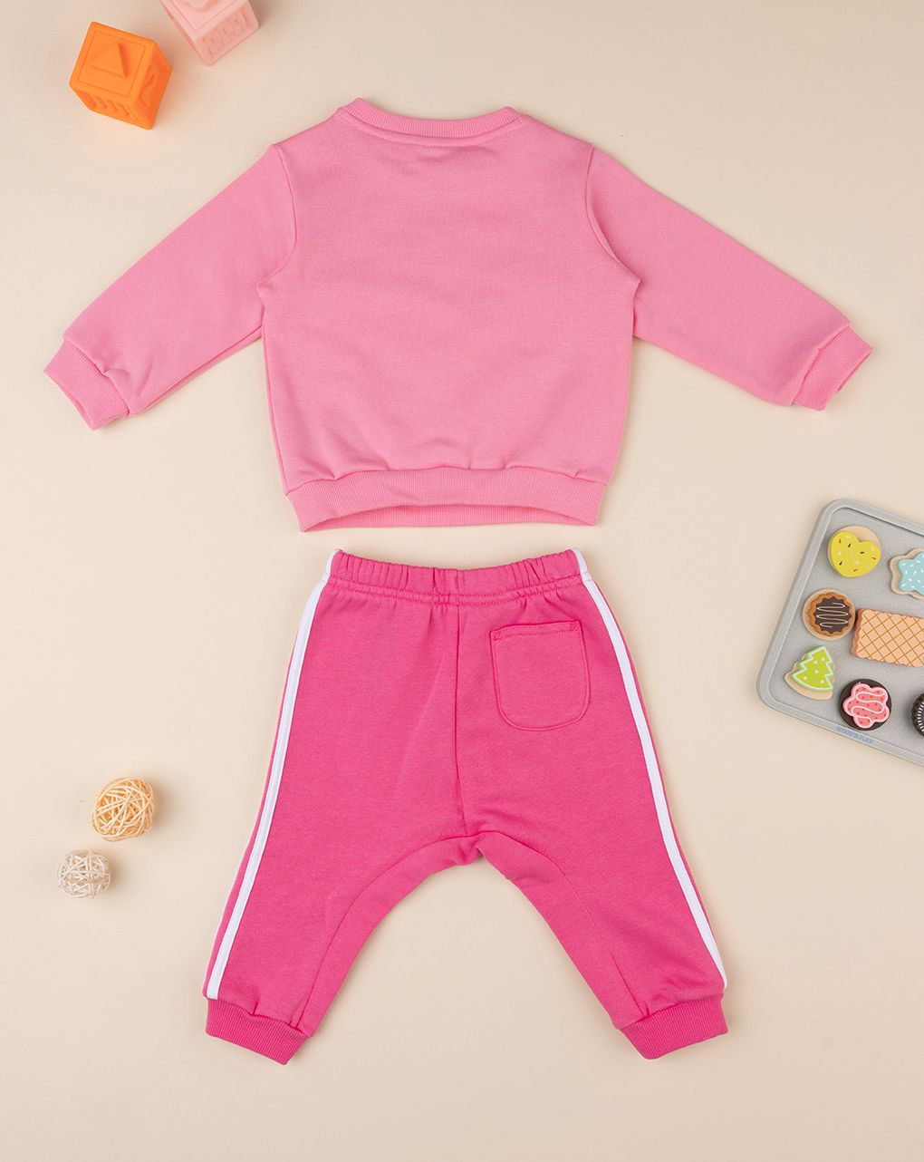 Adidas αθλητικό σετ φούτερ και φόρμα hm8941 για κορίτσι - Adidas