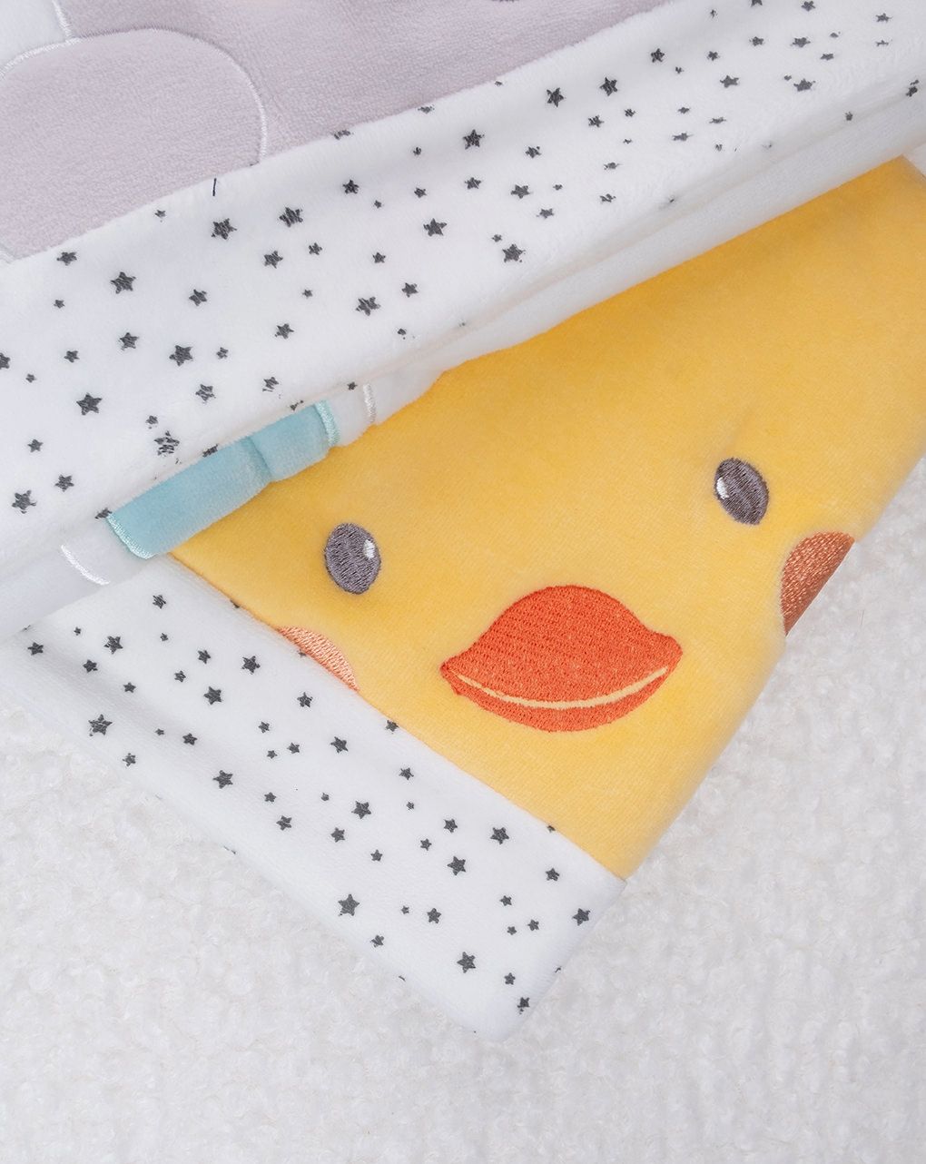 κουβέρτα σενίλ baby smile για λίκνο/πορτ-μπεμπέ 70x80cm - Prénatal