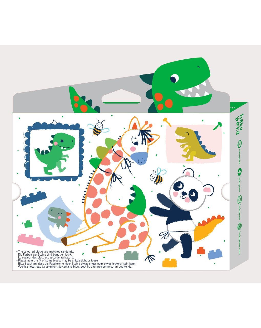 Haku yoka block crayons - t-rex cp223089 - HAKU YOKA