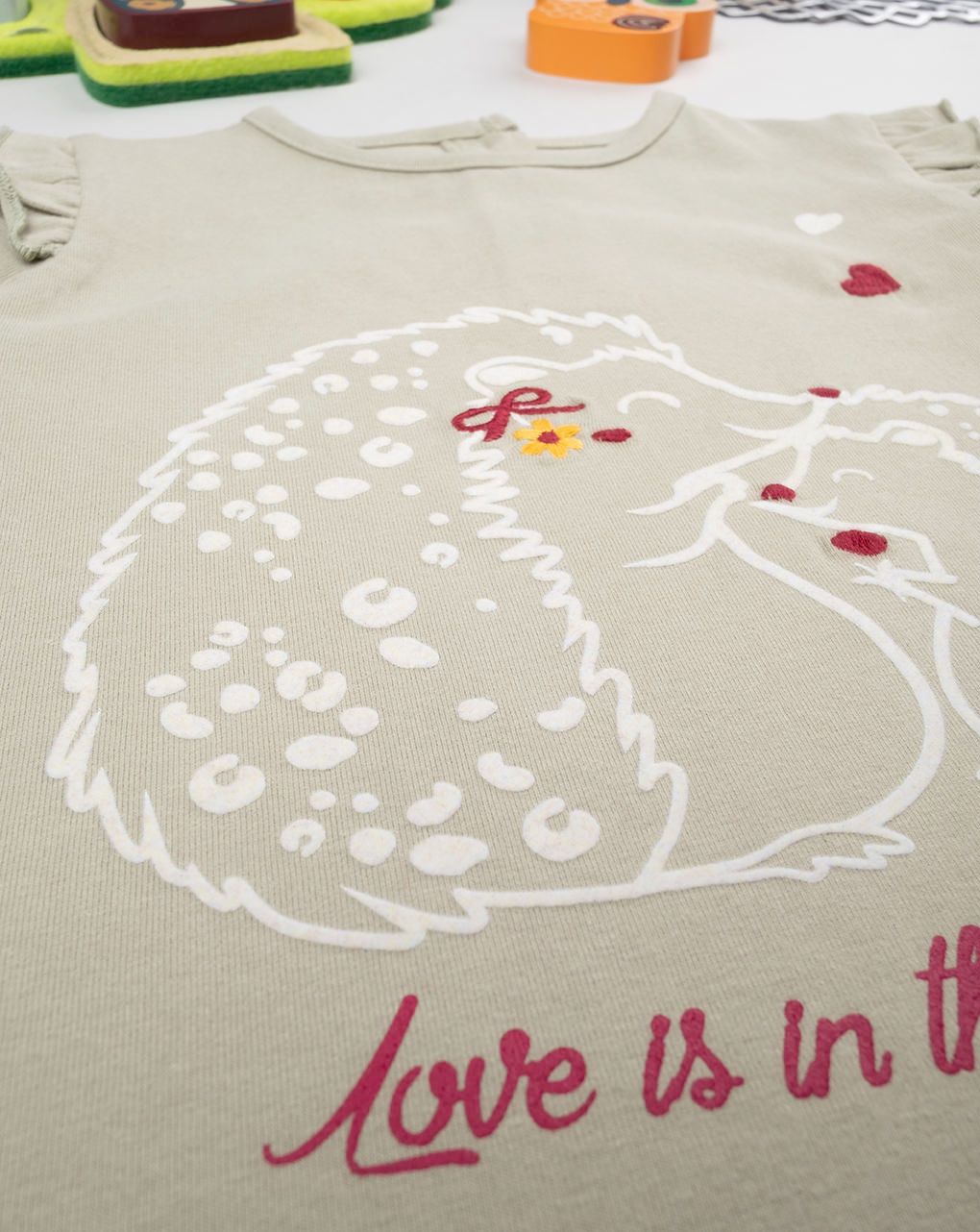 βρεφική μπλούζα πράσινη forest για κορίτσι - Prénatal