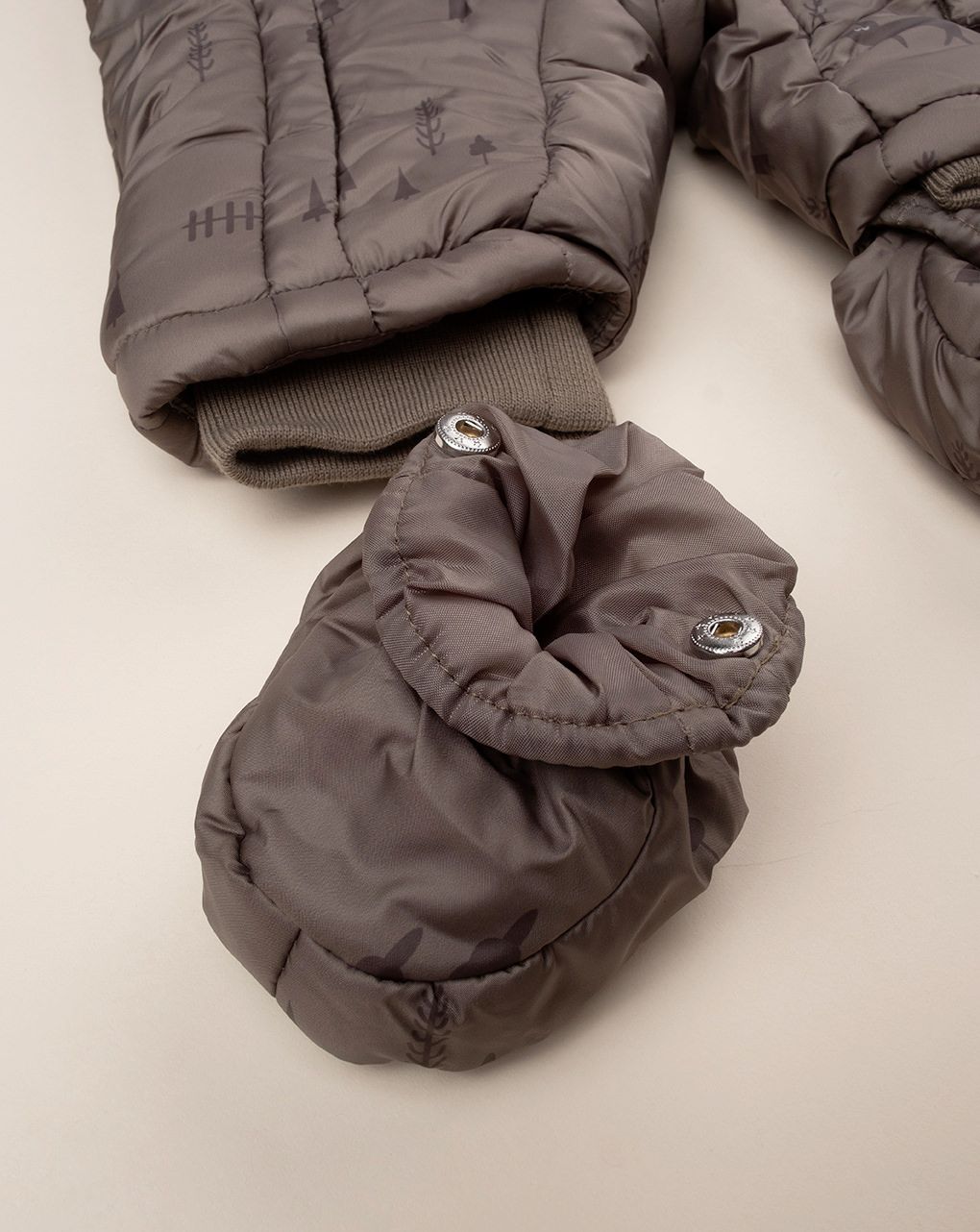 βρεφική φόρμα εξόδου καφέ forest για αγόρι - Prénatal