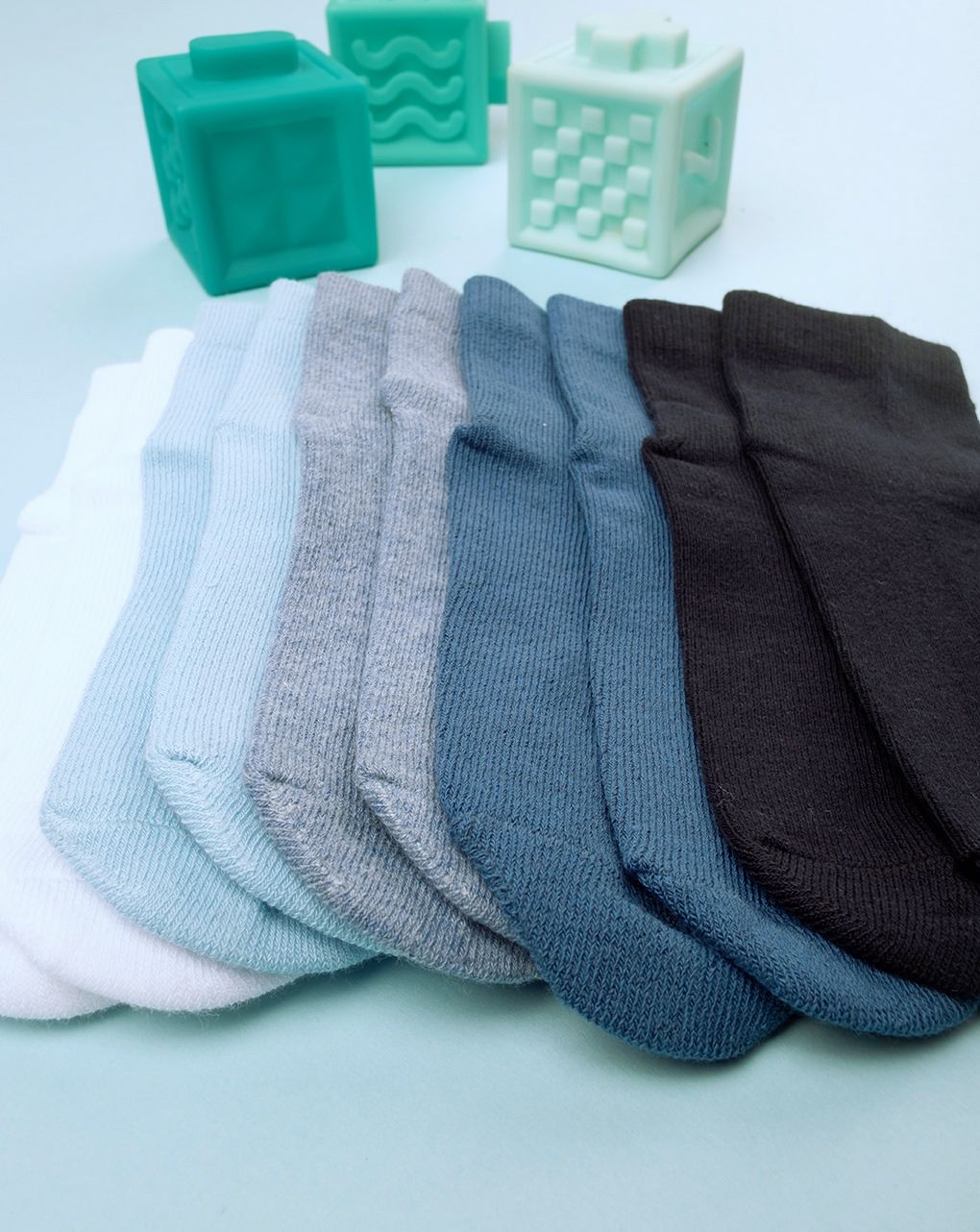 παιδικά καλτσάκια κοντά πακέτο x5 για αγόρι - Prénatal