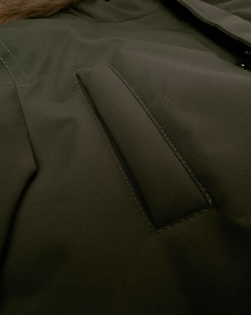 παιδικό μπουφάν παρκά χακί για αγόρι - Prénatal