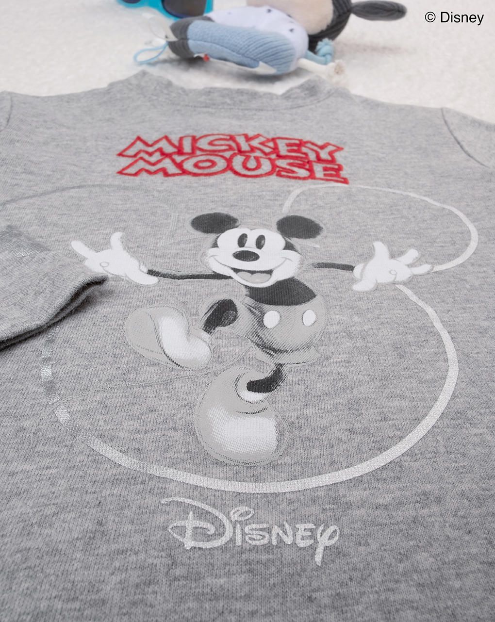 μπλούζα γκρι με το mickey για αγόρι - Prénatal