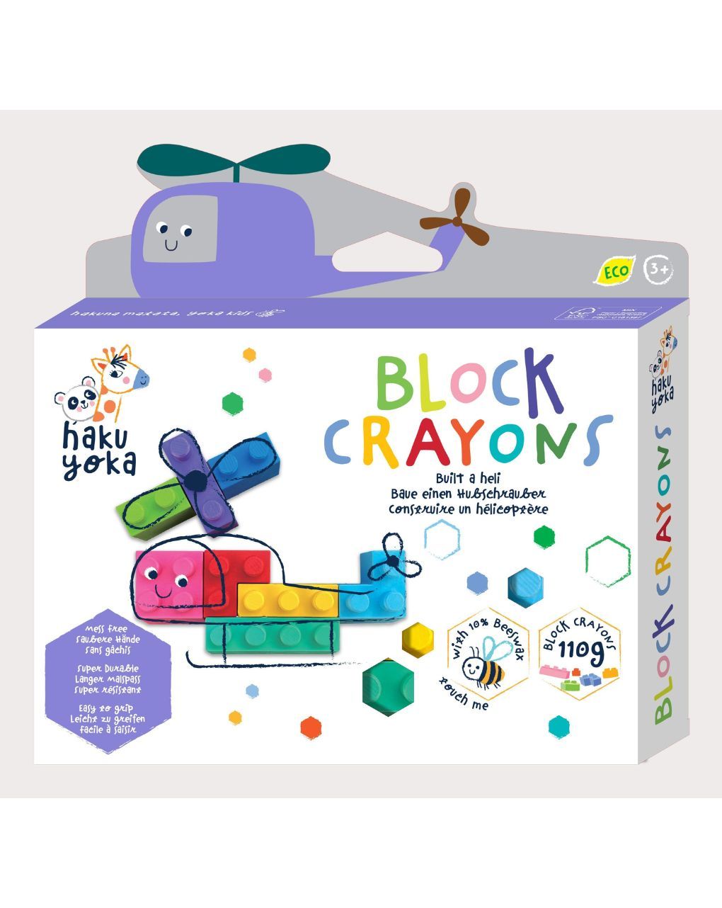 Haku yoka block crayons - rocket cp223087