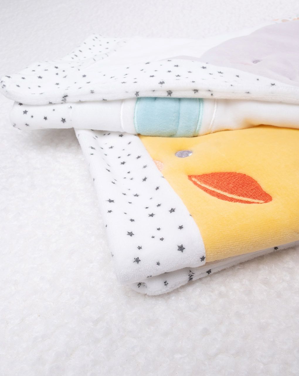 κουβέρτα σενίλ baby smile για λίκνο/πορτ-μπεμπέ 70x80cm - Prénatal