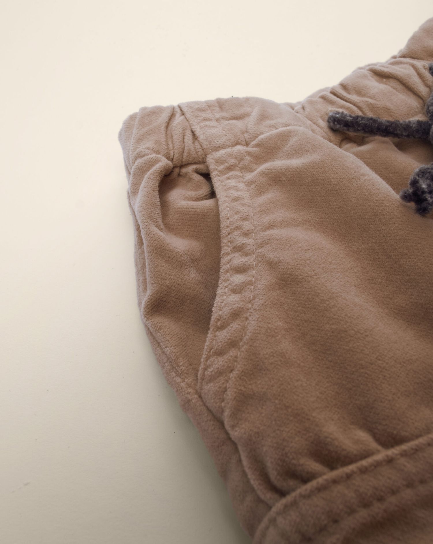 βρεφικό elegant παντελόνι καφέ κοτλέ για αγόρι - Prénatal