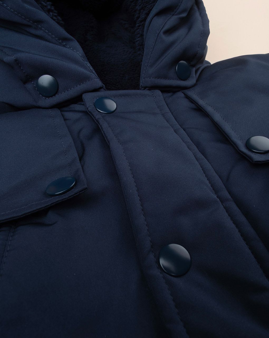 παιδικό μπουφάν φουσκωτό μπλε για αγόρι - Prénatal