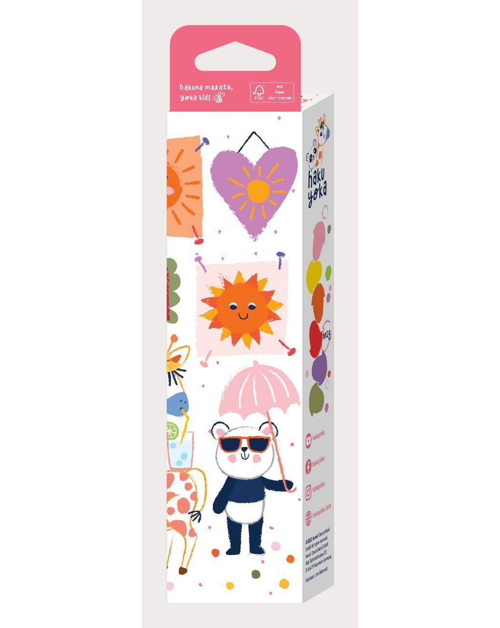 Haku yoka 6 acorn crayons - warm colour cp223097 - HAKU YOKA