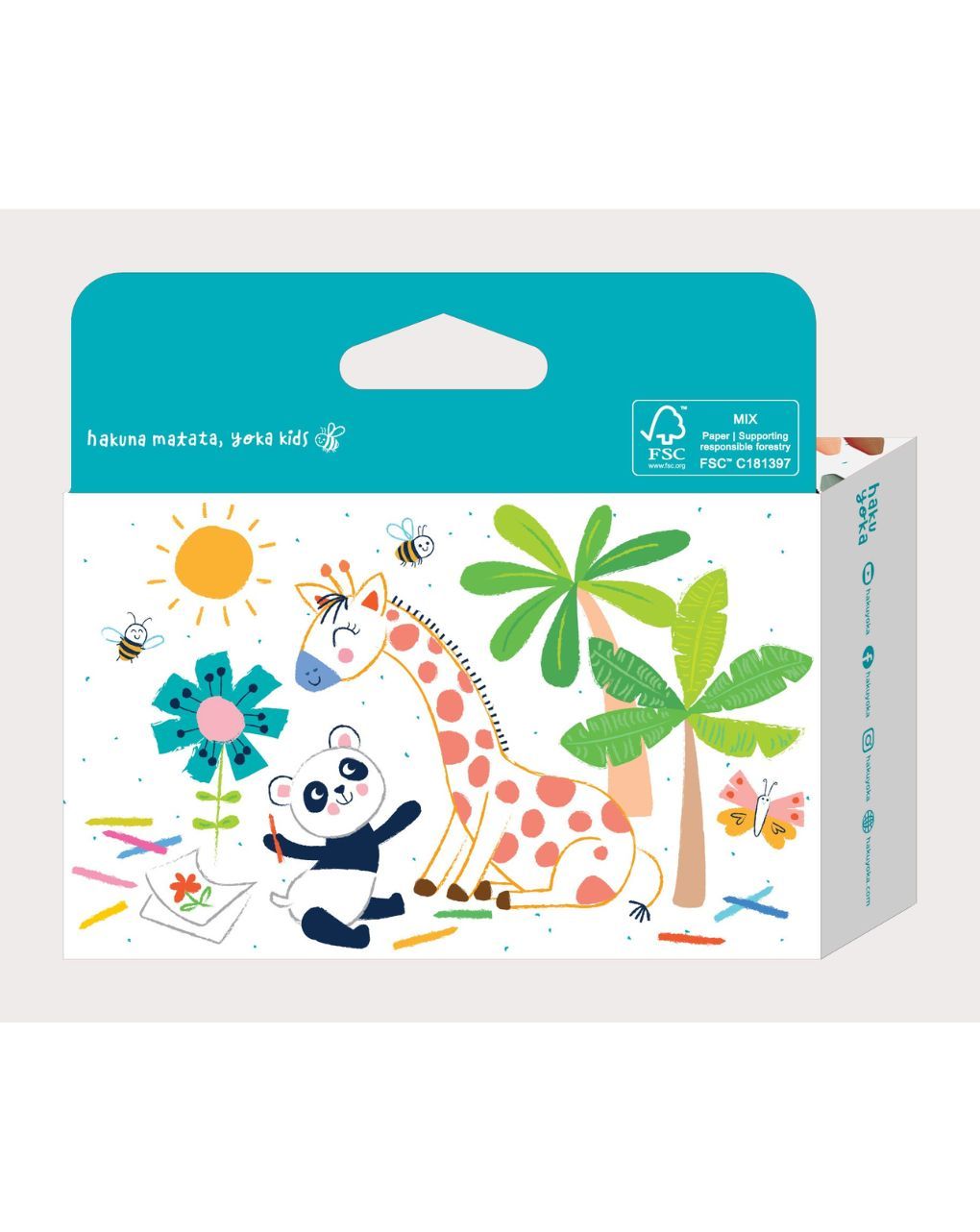 Haku yoka spiral crayons - 36 colours cp223080 - HAKU YOKA