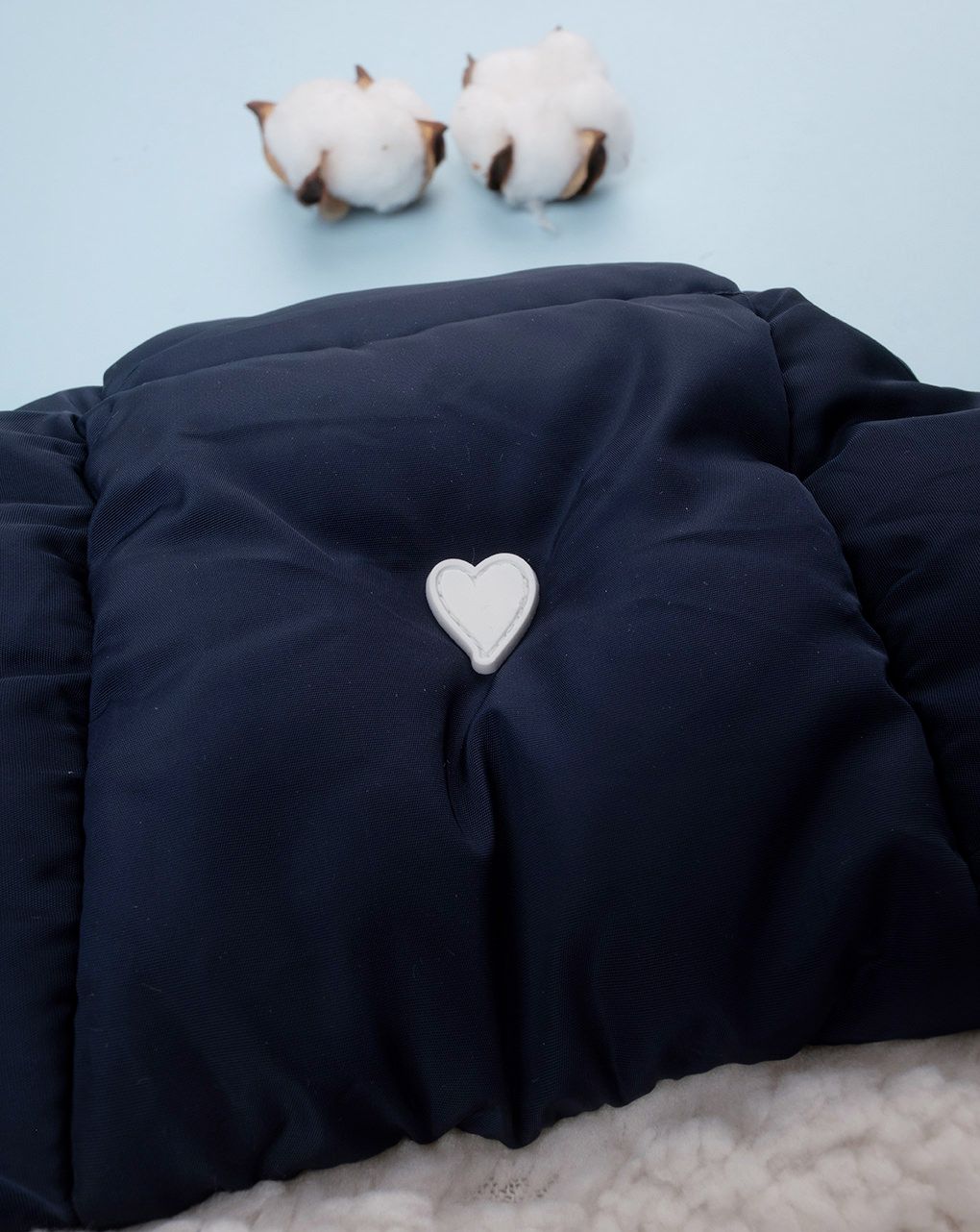 παιδικό μπουφάν puffer μπλε για κορίτσι - Prénatal