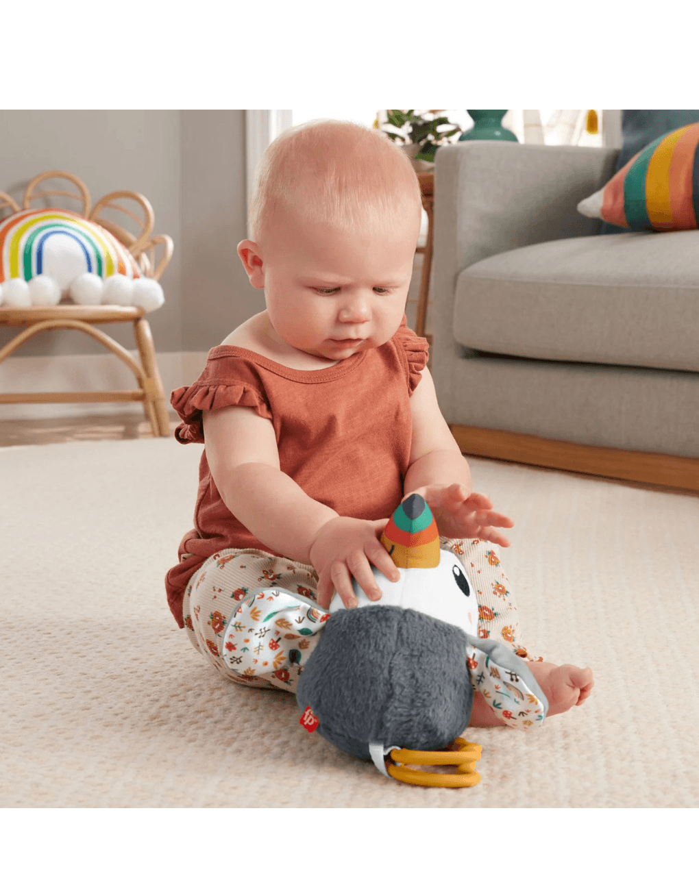 Fisher price μαλακό τουκαν με κίνηση hnx66 - Fisher-Price