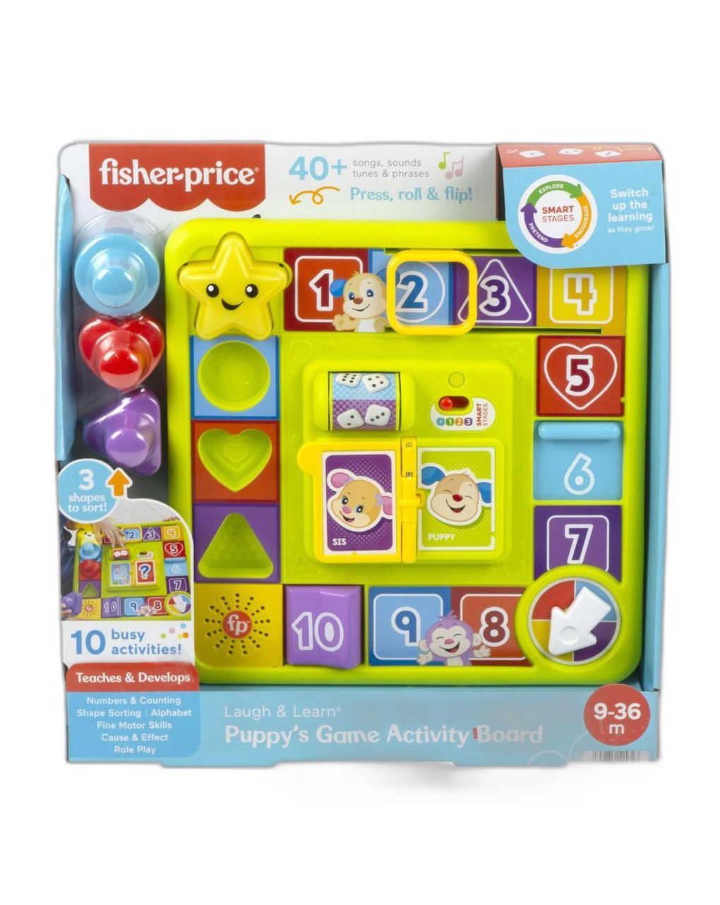 Fisher price εκπαιδευτικό επιτραπέζιο - σκυλάκι hrb70