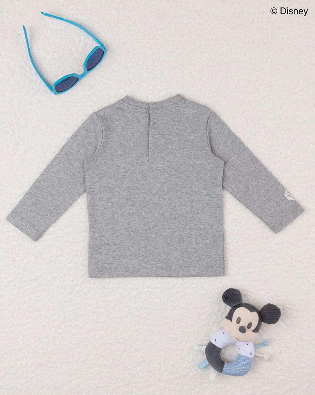 μπλούζα γκρι με το mickey για αγόρι - Prénatal