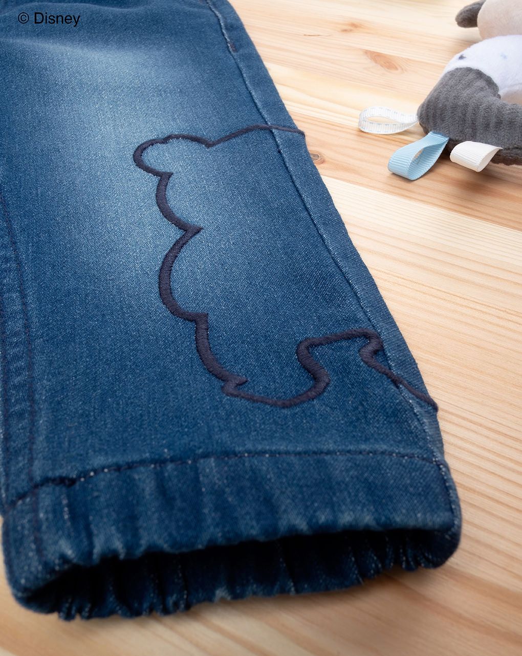 βρεφικό τζιν παντελόνι μπλε teddy για αγόρι - Prénatal