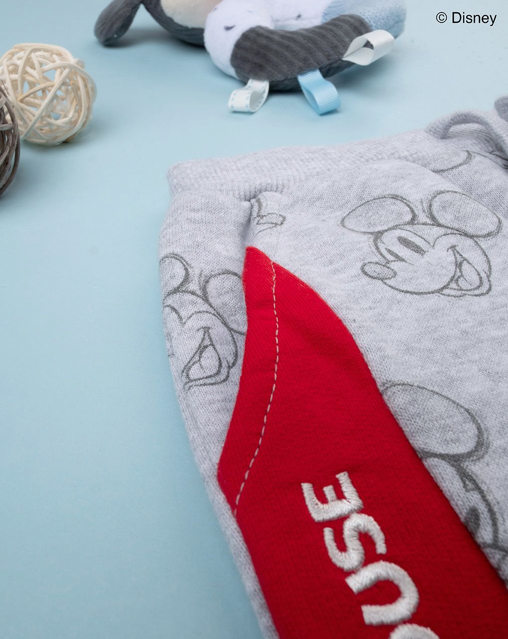 παντελόνι φόρμας γκρι με το mickey για αγόρι - Prénatal