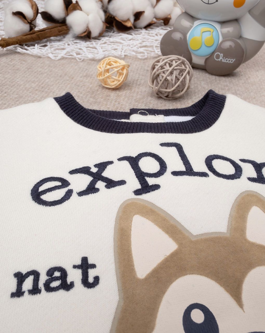 βρεφικό σετ μπλούζα φούτερ και φόρμα artic για αγόρι - Prénatal