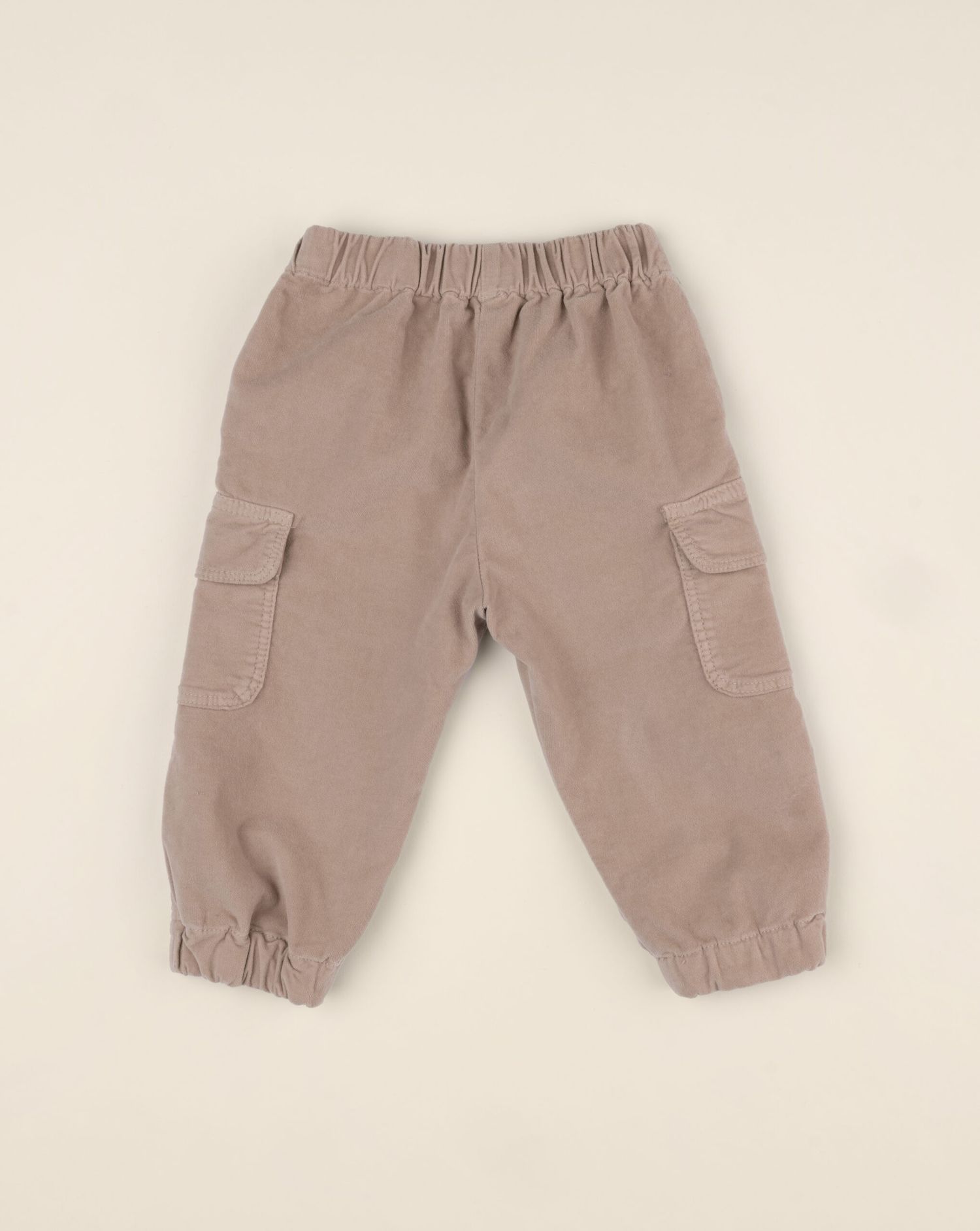 βρεφικό elegant παντελόνι καφέ κοτλέ για αγόρι - Prénatal