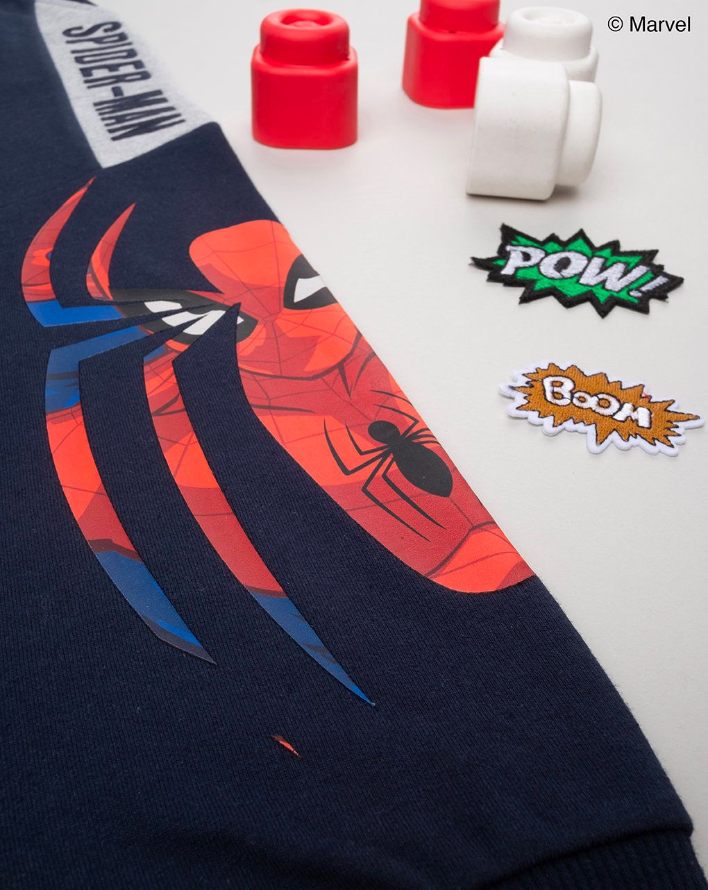 παιδικό παντελόνι φόρμας μπλε spiderman για αγόρι - Prénatal