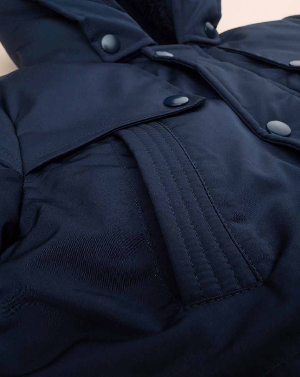 παιδικό μπουφάν φουσκωτό μπλε για αγόρι - Prénatal